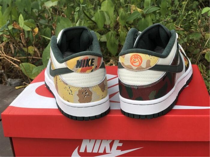 Dunk Low SE Sail Multi Camo Shoes Sneakers – nk0001710 - Image 3