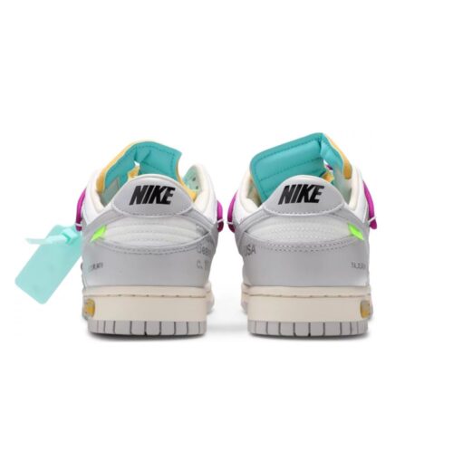 NIKE DUNK LOW OFF WHITE LOT 21 DM1602 100 - Image 3