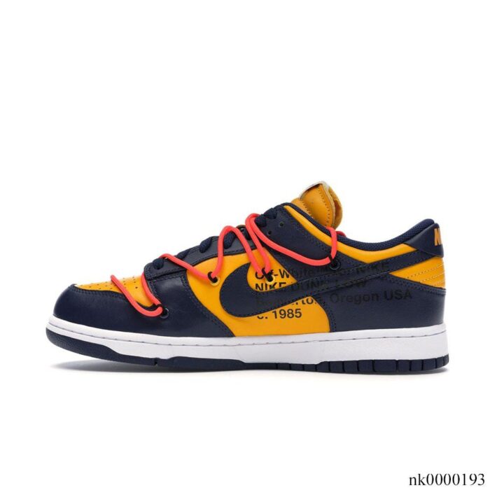 Dunk Low OW University Gold Midnight Navy Shoes Sneakers – nk0000193 - Image 2