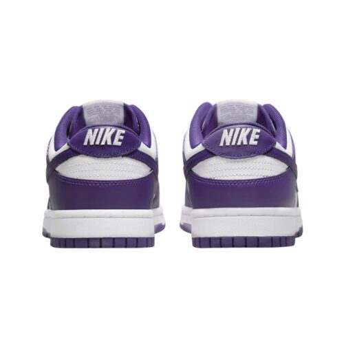 NIKE DUNK LOW CHAMPIONSHIP COURT PURPLE WHITE DD1391 104 - Image 4