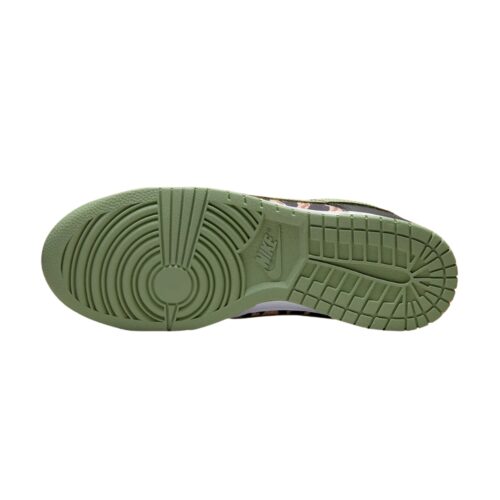 NIKE DUNK LOW SE MULTI CAMO BLACK MULTI OLIVE DH0957 100 - Image 6