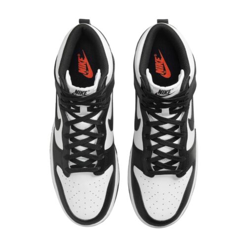 NIKE DUNK HIGH BLACK WHITE DD1399 105 - Image 4