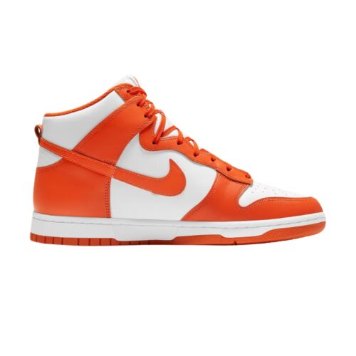 NIKE DUNK HIGH SYRACUSE WHITE ORANGE BLAZE DD1399 101 - Image 3