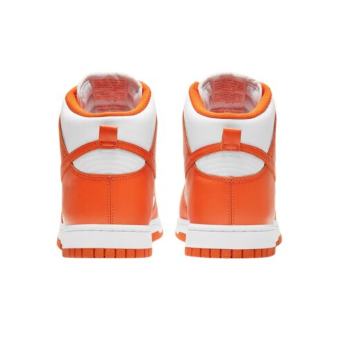 NIKE DUNK HIGH SYRACUSE WHITE ORANGE BLAZE DD1399 101 - Image 5