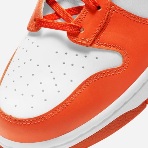 NIKE DUNK HIGH SYRACUSE WHITE ORANGE BLAZE DD1399 101 - Image 7
