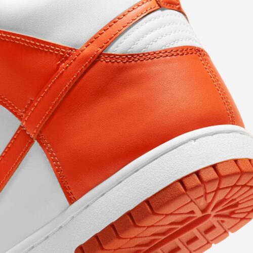 NIKE DUNK HIGH SYRACUSE WHITE ORANGE BLAZE DD1399 101 - Image 8