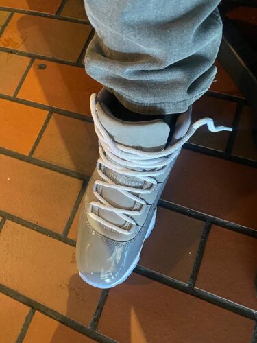 NIKE AIR JORDAN 11 RETRO COOL GREY 2021 CT8012 005 photo review