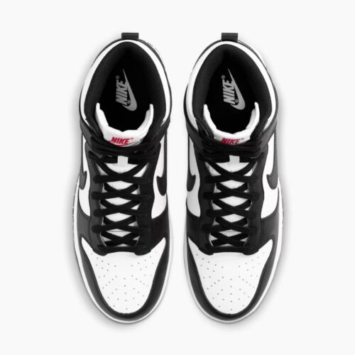 NIKE DUNK HIGH BLACK WHITE DD1399 103 - Image 4