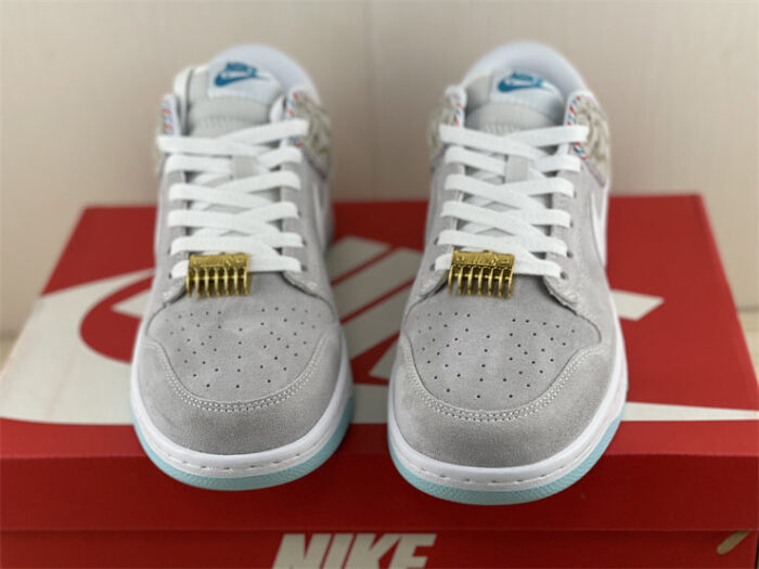 Dunk Low Barbershop Grey Shoes Sneakers – nk0001974 - Image 7