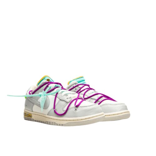 NIKE DUNK LOW OFF WHITE LOT 21 DM1602 100