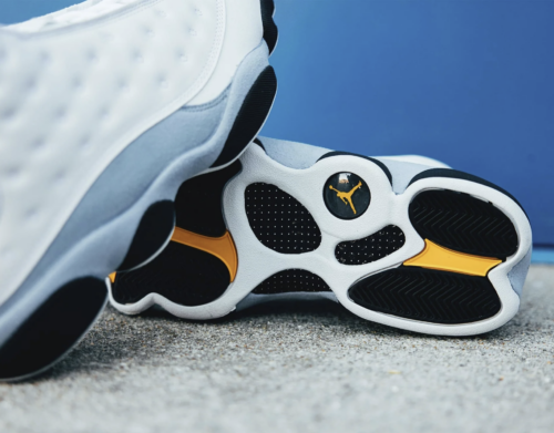 NIKE AIR JORDAN 13 RETRO OCHRE BLUE GREY 414571 170 photo review