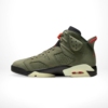 Medial side view of the Air Jordan 6