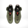 Top-down view of the Air Jordan 6