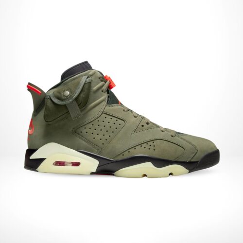 Side view of the Air Jordan 6