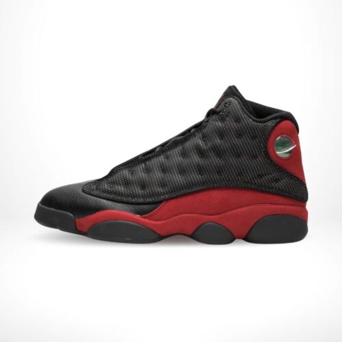 Medial side view of the Air Jordan 13