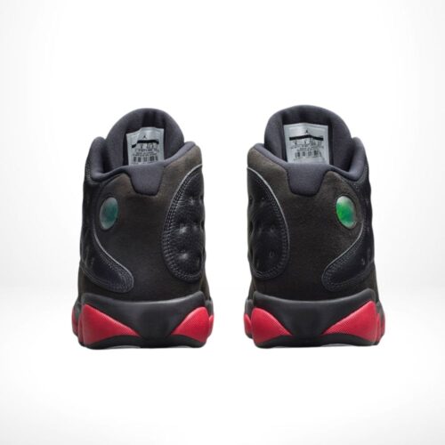 Rear view of the Air Jordan 13