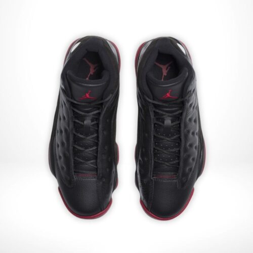 Top-down view of the Air Jordan 13