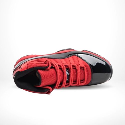 Top-down view of the Air Jordan 11