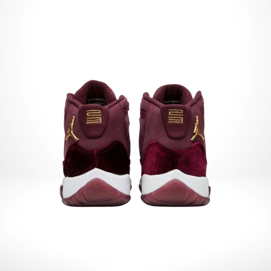 Rear view of the Air Jordan 11