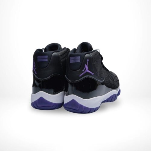 Rear view of the Air Jordan 11