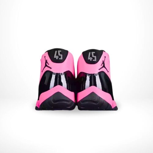 Rear view of the Air Jordan 11
