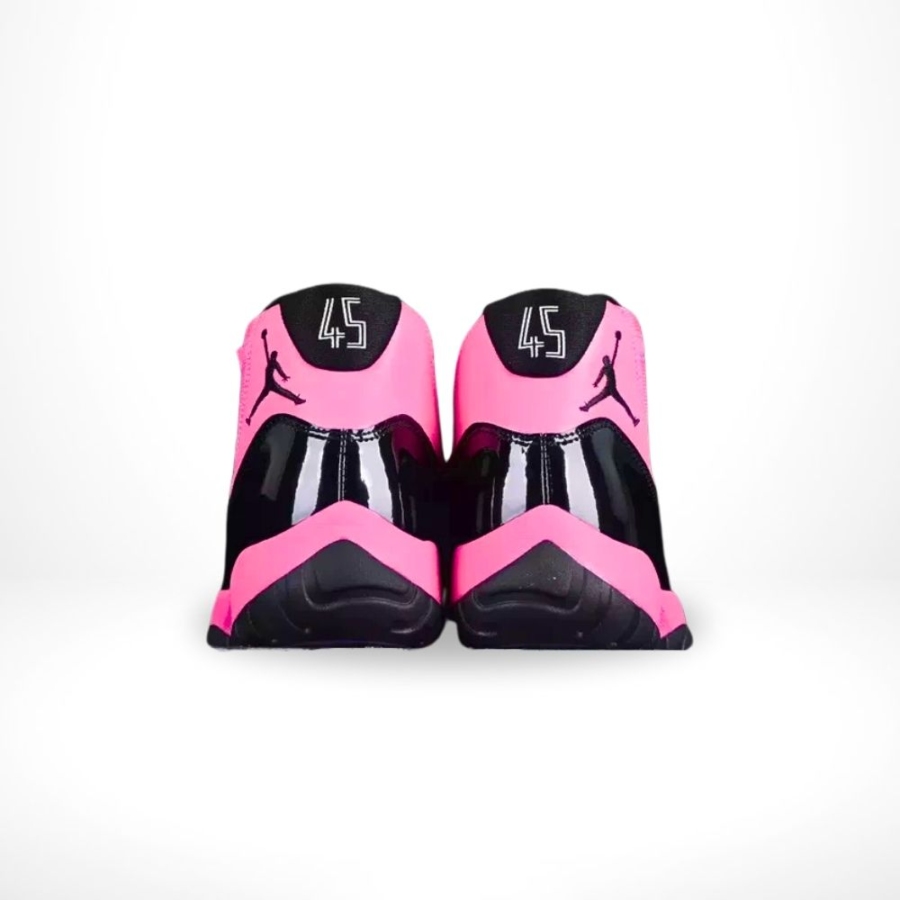 Rear view of the Air Jordan 11