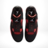 Top-down view of the Air Jordan 4