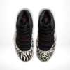 Top-down view of the Air Jordan 11