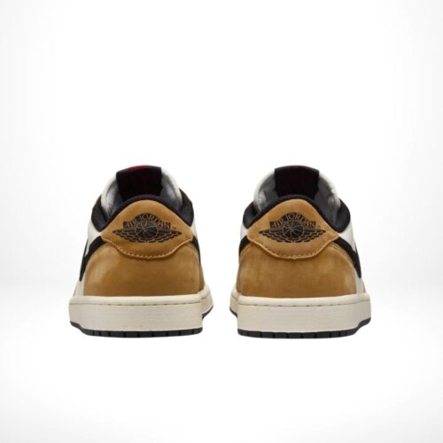 Rear view of the Air Jordan 1