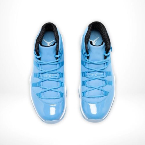 Top-down view of the Air Jordan 11