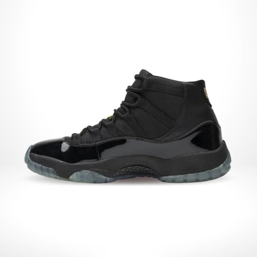 Medial side view of the Air Jordan 11