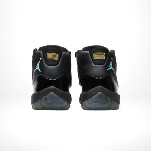 Rear view of the Air Jordan 11