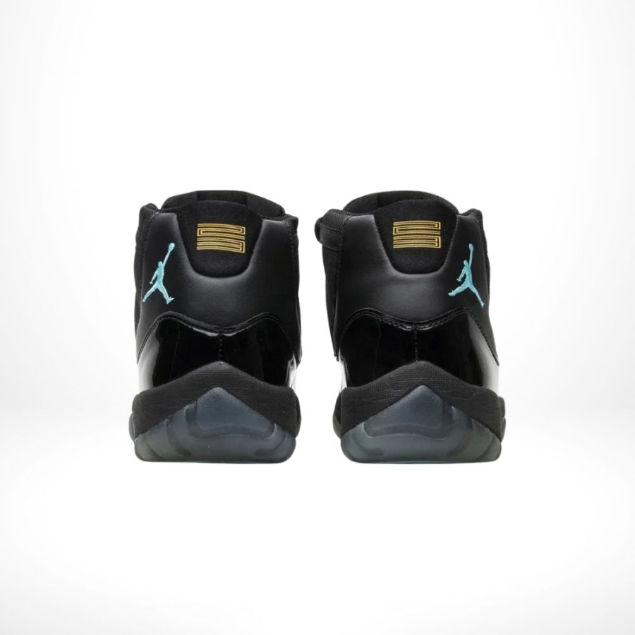 Rear view of the Air Jordan 11