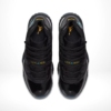 Top-down view of the Air Jordan 11