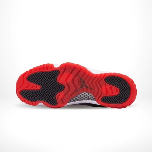 Bottom view of the Air Jordan 11