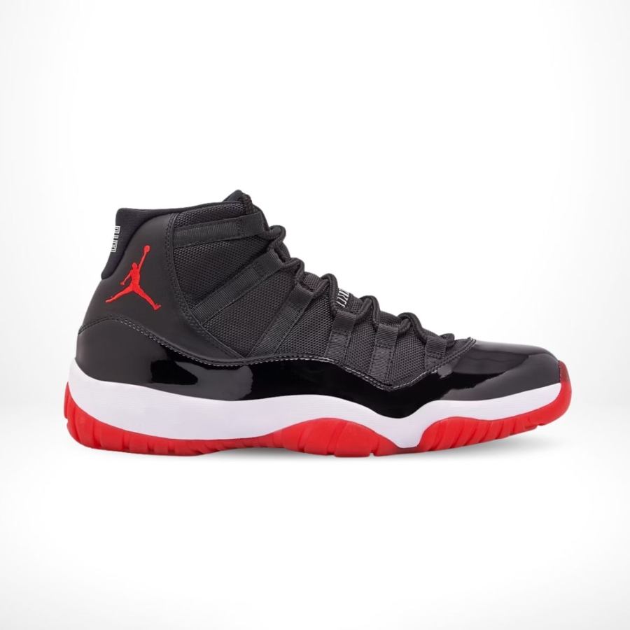 Side view of the Air Jordan 11