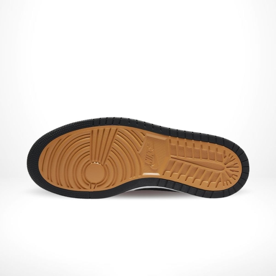 Bottom view of the Air Jordan 1