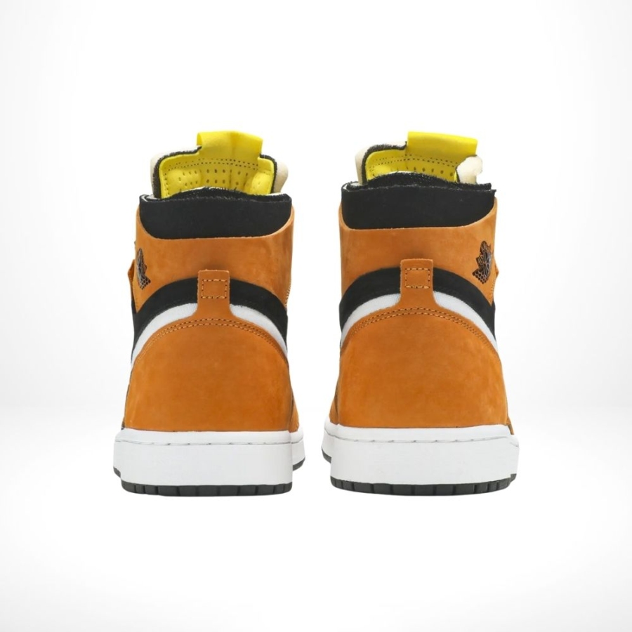 Rear view of the Air Jordan 1