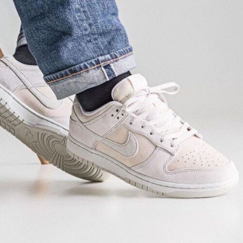 On-foot of the Air Nike Dunk Low