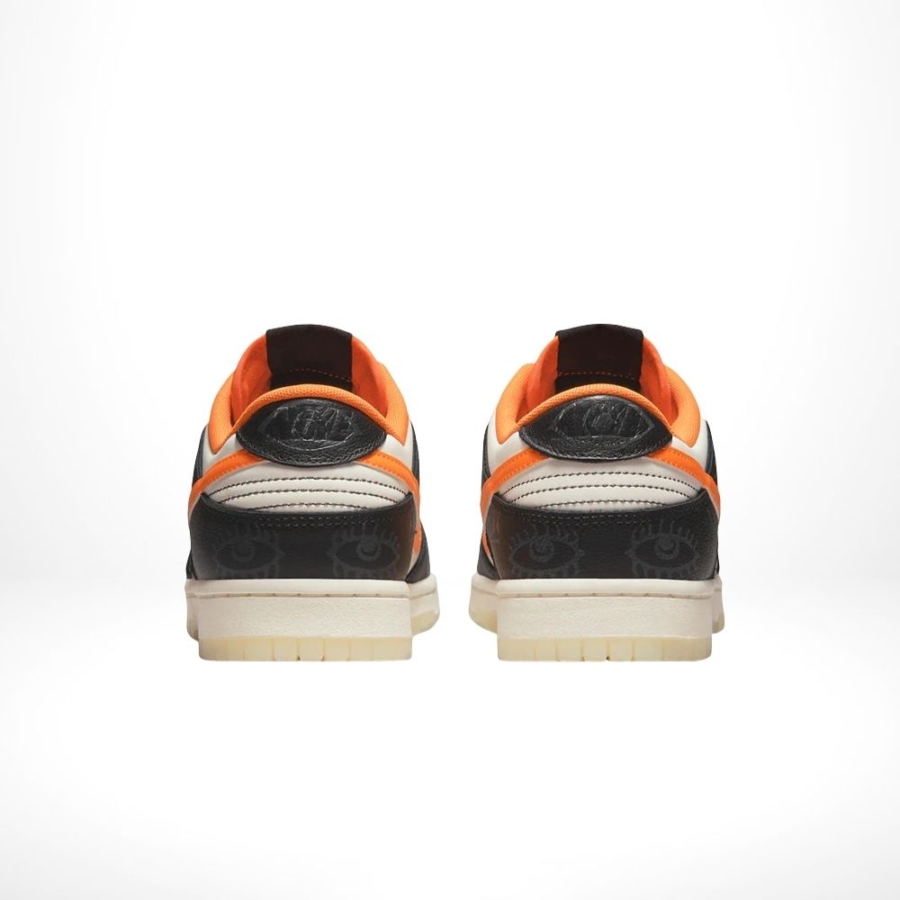 Rear view of the Air Nike Dunk Low