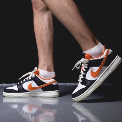 On-foot of the Air Nike Dunk Low