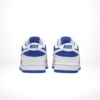 Rear view of the Air Nike Dunk Low