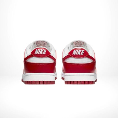 Rear view of the Air Nike Dunk Low