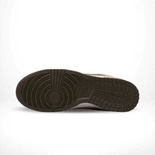 Bottom view of the Nike Dunk Low