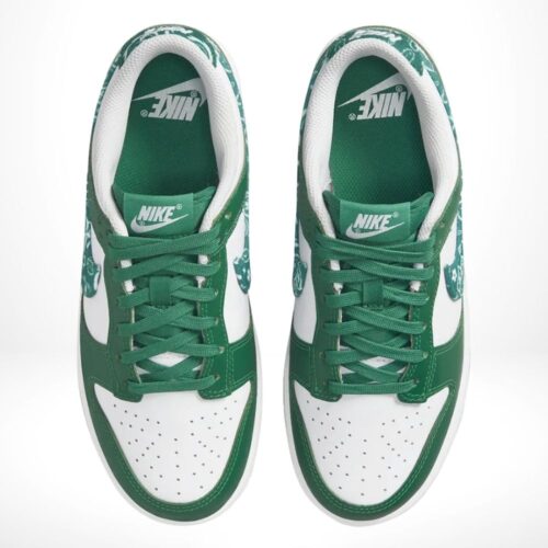 Top-down view of the Air Nike Dunk Low