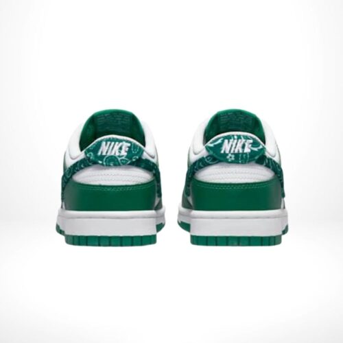 Rear view of the Air Nike Dunk Low
