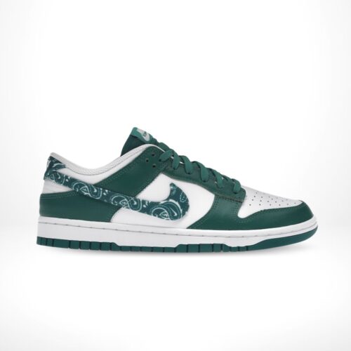 Side view of the Nike Dunk Low