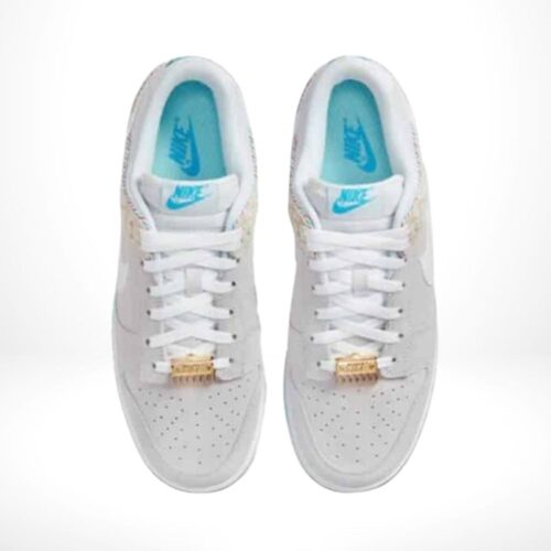 Top-down view of the Air Nike Dunk Low