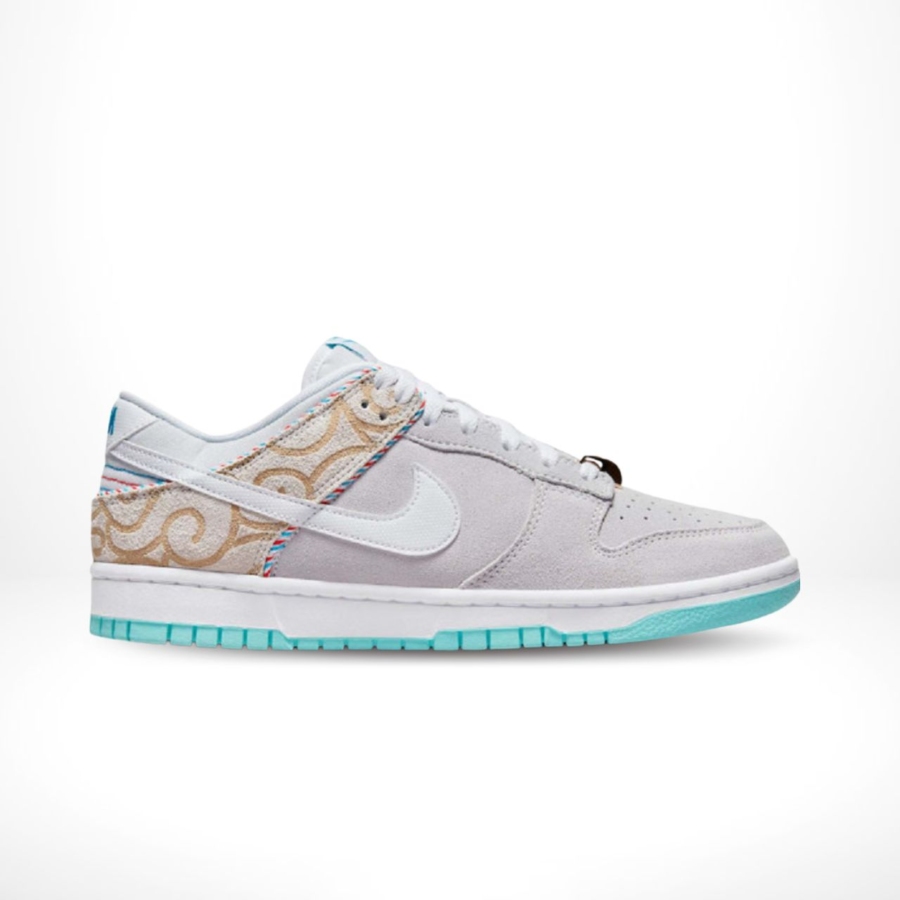 Side view of the Nike Dunk Low