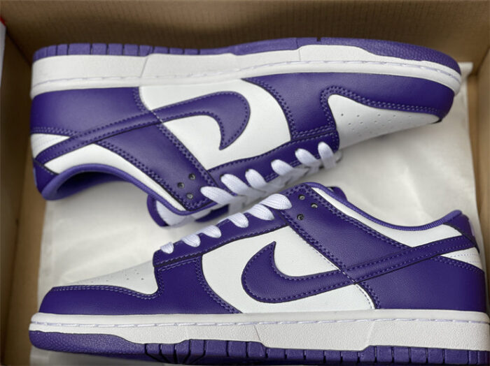 Dunk Low Championship Court Purple Shoes Sneakers – nk0001965 - Image 7